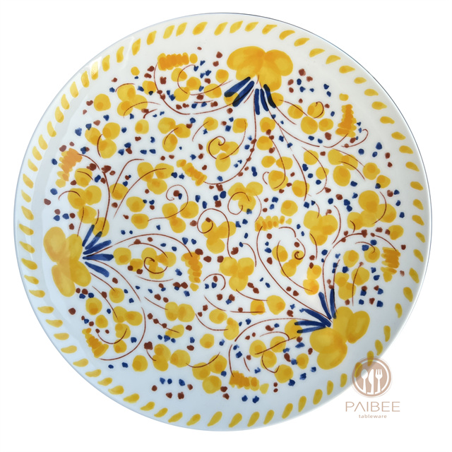 Special Niche Leaf Fresh Dinner Plate Furniture Decoration Party Tableware