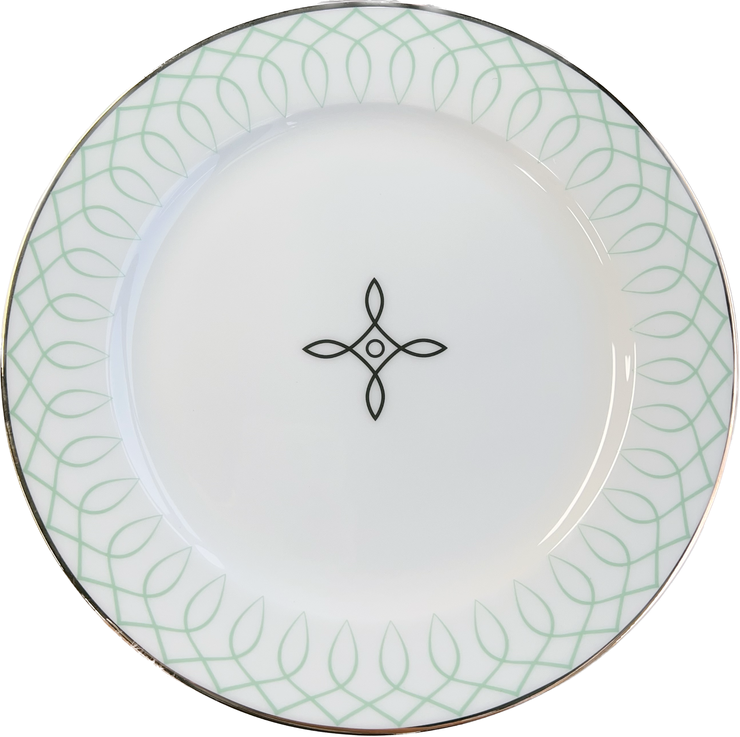 Green Nordic Western Style Green Fresh Dinner Plate Dinnerware Sets For Hotel Party Wedding