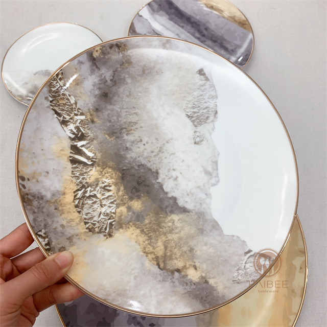 Table Decoration Dinner Plate Placemat Tableware Combination Western Dinner Plate