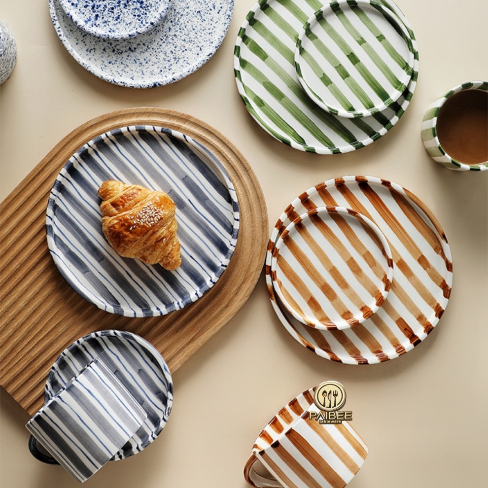 Nordic porcelain plate