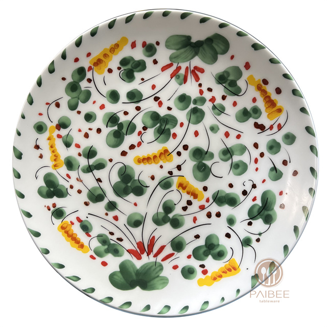 Special Niche Leaf Fresh Dinner Plate Furniture Decoration Party Tableware