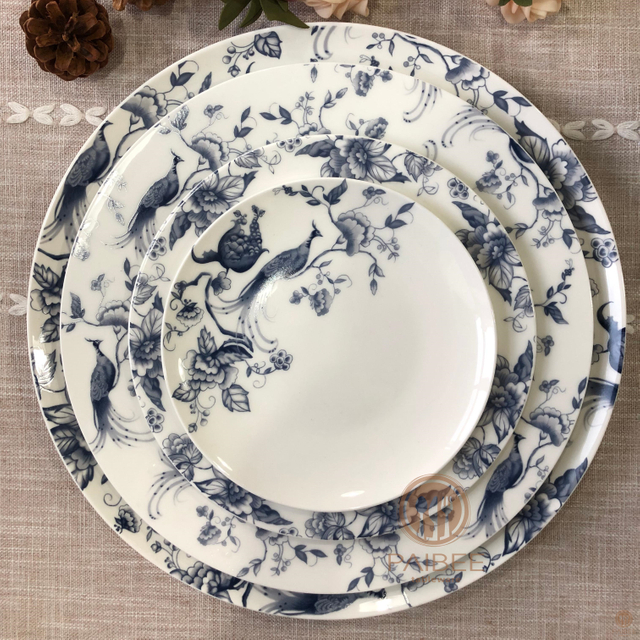 Blue Phoenix Vintage Series Dinner Plate