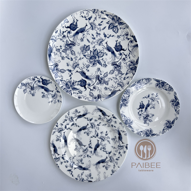 Blue Phoenix Vintage Series Dinner Plate