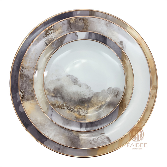 Table Decoration Dinner Plate Placemat Tableware Combination Western Dinner Plate